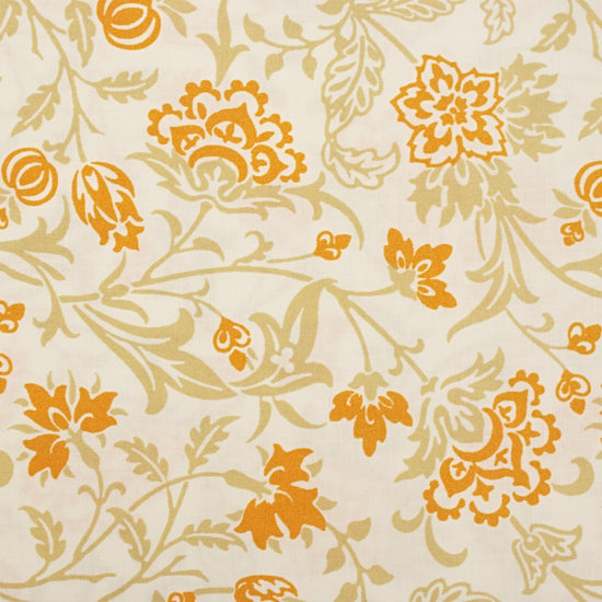 Agatha Road cotton fabric ghost cream floral by Fig Tree and Co for Moda 