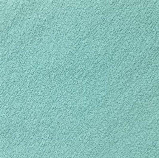 Mint green fireside fleece fabric Ocean Spray with plush texture
