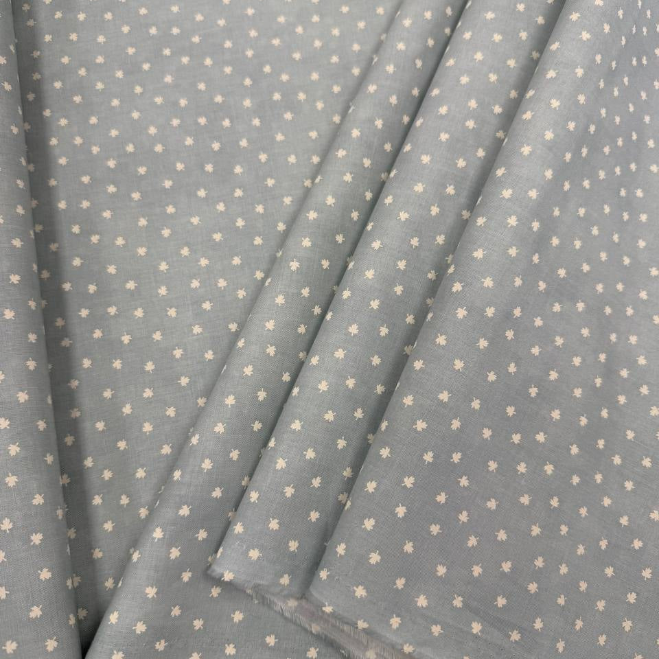 Breathtaking Blues by 3 Sisters for Moda 100% cotton fabric in Sky blue with small cream floral print.