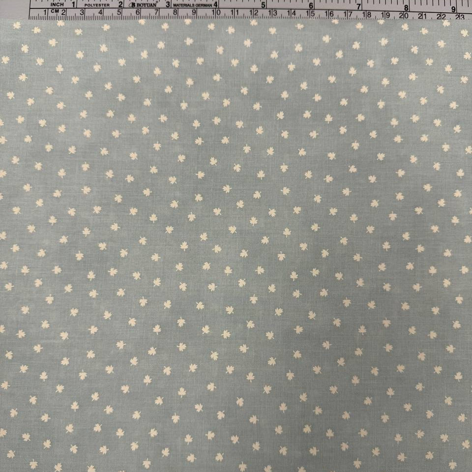 Breathtaking Blues by 3 Sisters for Moda 100% cotton fabric in Sky blue with small cream floral print.