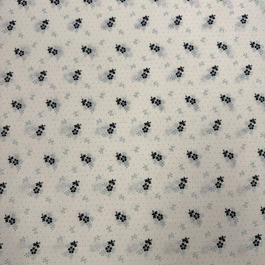 Breathtaking Blues 100% cotton floral fabric by 3 Sisters for Moda, available in Porcelain and Sky.