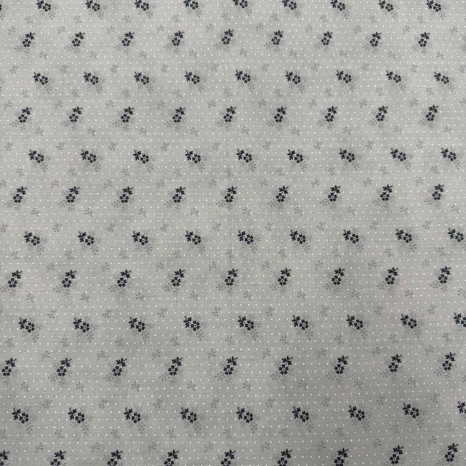 Breathtaking Blues 100% cotton floral fabric by 3 Sisters for Moda, available in Porcelain and Sky.