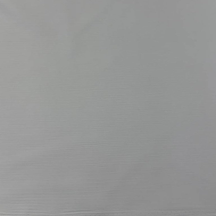 100% polyester crepe fabric, 150 cm wide, available in multiple solid colors.