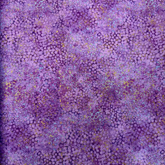 Abstract bubble texture fabric with distressed organic pattern and metallic-style detailing.