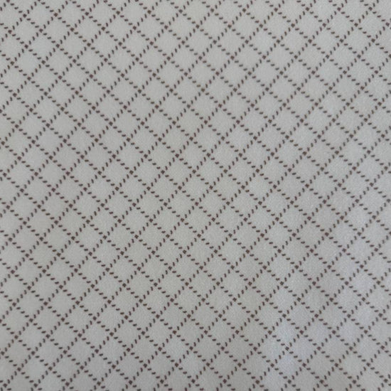 Prairie Gatherings cotton flannel fabric by Primitive Gatherings for Moda Fabrics featuring a small diamond geometric print, available in warm neutral and blue color variations.