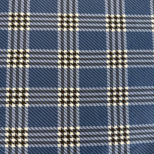 Prairie Gatherings cotton flannel fabric featuring a classic plaid pattern by Primitive Gatherings for Moda Fabrics.