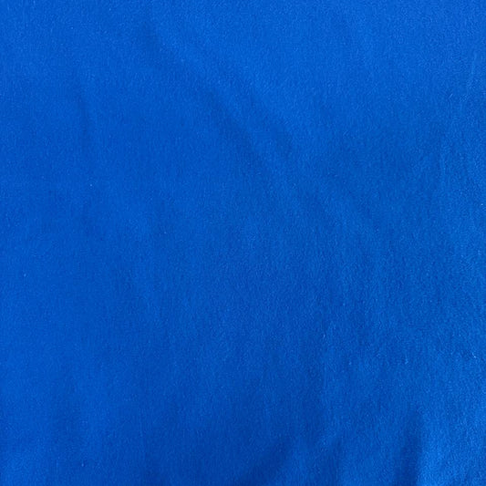 Soft 100% cotton flannelette fabric available in five solid colors: royal blue, pink, grey, mint, and white