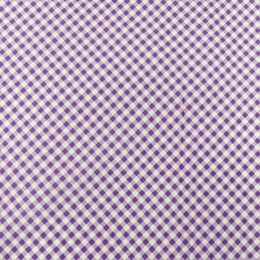 Sweet Gingham by Benartex 100% cotton gingham fabric available in multiple colours, 140 cm / 54 inches wide.