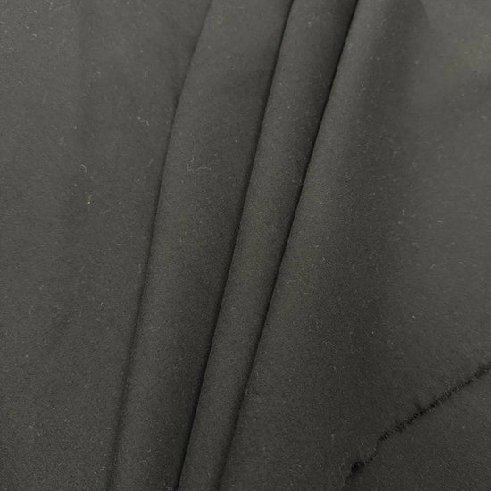 Heavy Punta Deluxe heavyweight stretch fabric in Black – rayon polyamide spandex blend