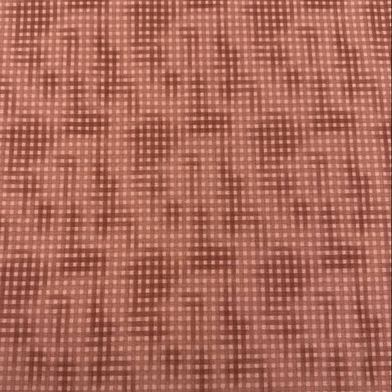 100% cotton poplin check fabric in six colours – navy blue, olive green, charcoal grey, dusty rose, mustard and beige – Sasha’s Atelier.