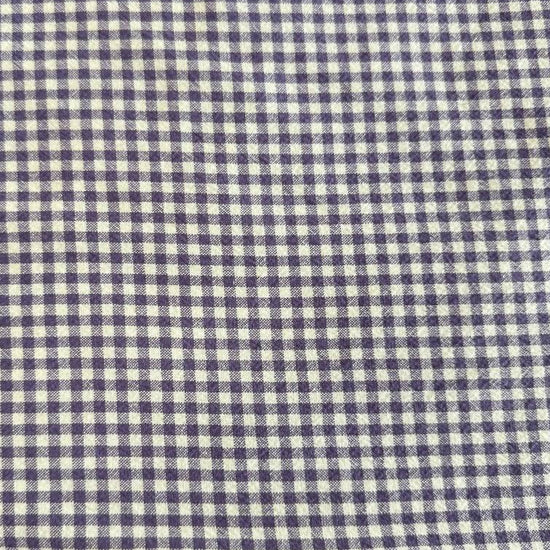 Télio organic cotton gingham fabric in multiple colors, 100% organic cotton check fabric for sewing, quilting, apparel and home décor