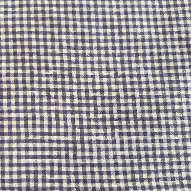 Télio organic cotton gingham fabric in multiple colors, 100% organic cotton check fabric for sewing, quilting, apparel and home décor