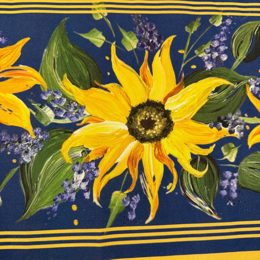 Summer Solstice Sunflower Toweling