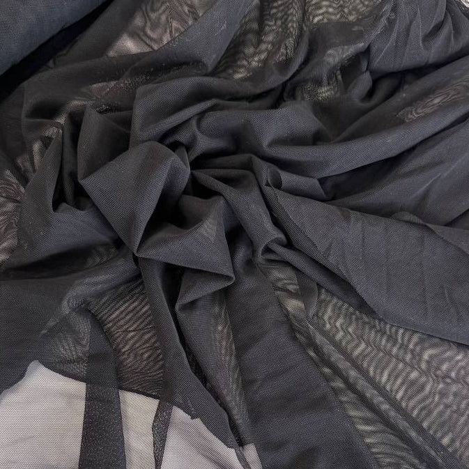 Stretch mesh fabric made from 80% nylon and 20% spandex, available in six beautiful colors and sold in 0.5 metre increments.