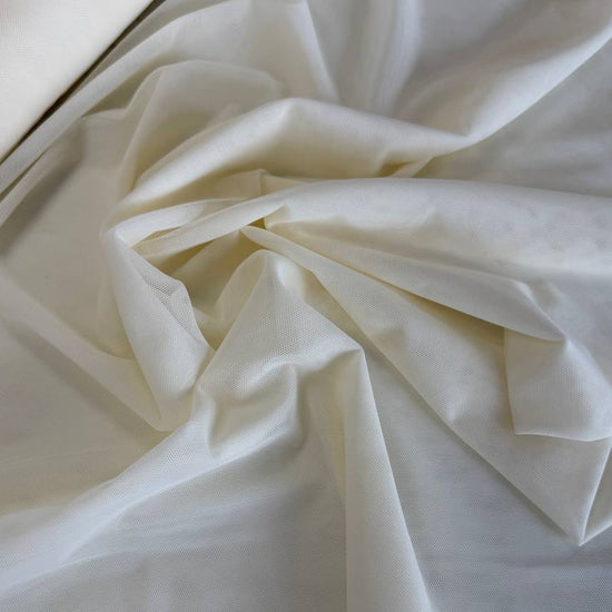 Stretch mesh fabric made from 80% nylon and 20% spandex, available in six beautiful colors and sold in 0.5 metre increments.