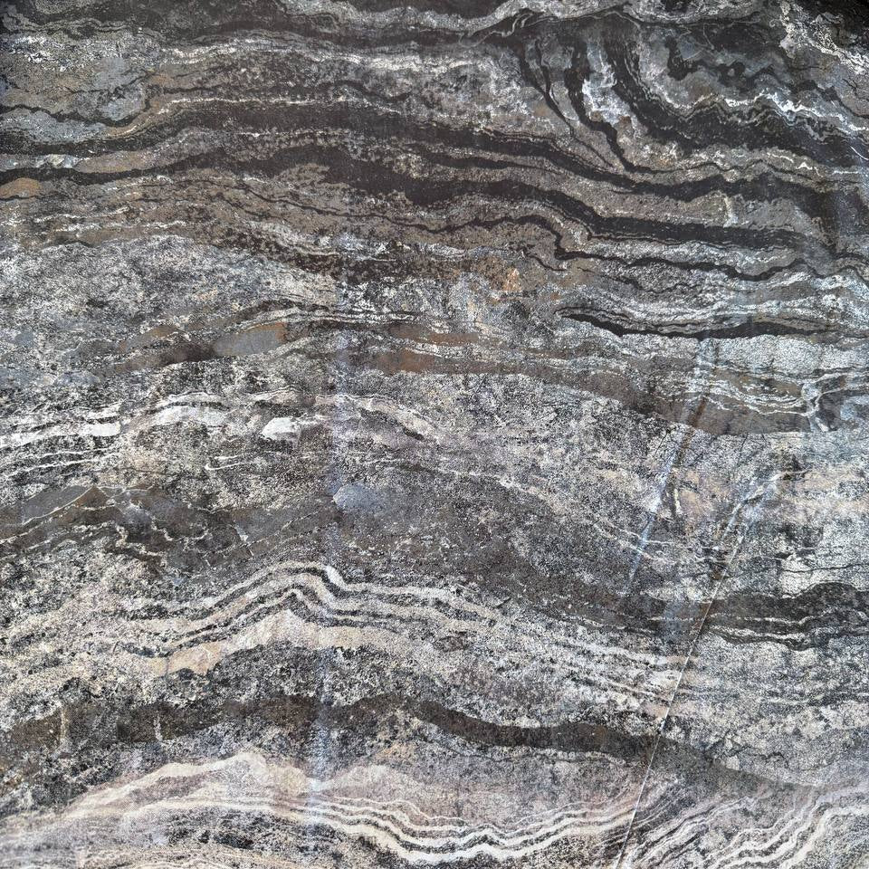 Stonehenge Ombre Wide Backing 108 inch cotton quilting fabric in grey marble stone texture print for quilt backings.