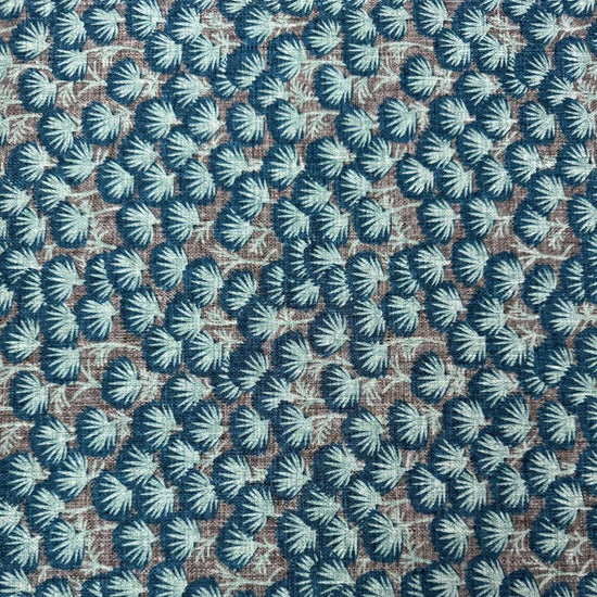Snow Drift 100% cotton quilting fabric available in Mint and Teal featuring a textured botanical leaf print on 45-inch wide cotton.